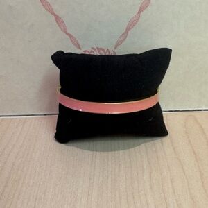 Talbots Pink and Gold Enamel Bracelet